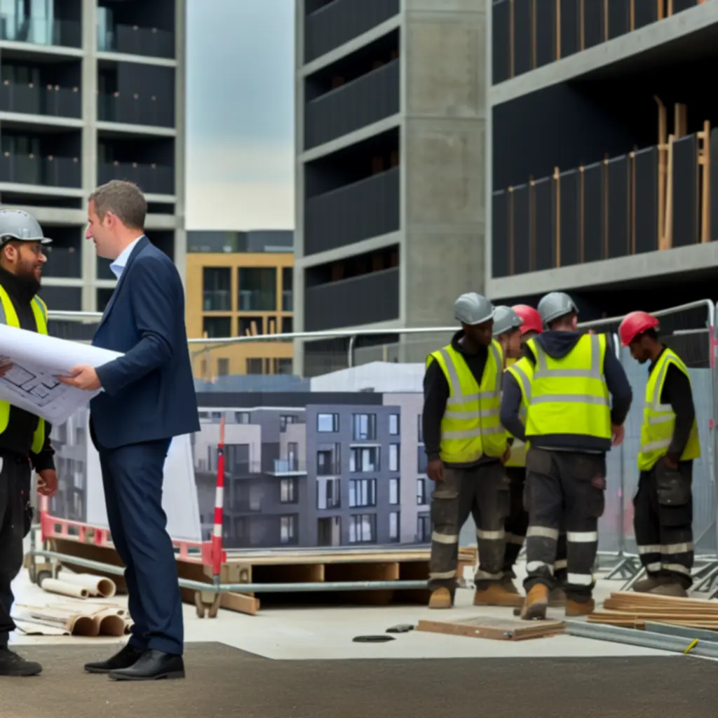 Residential building development project supported by PITTRAD LTD